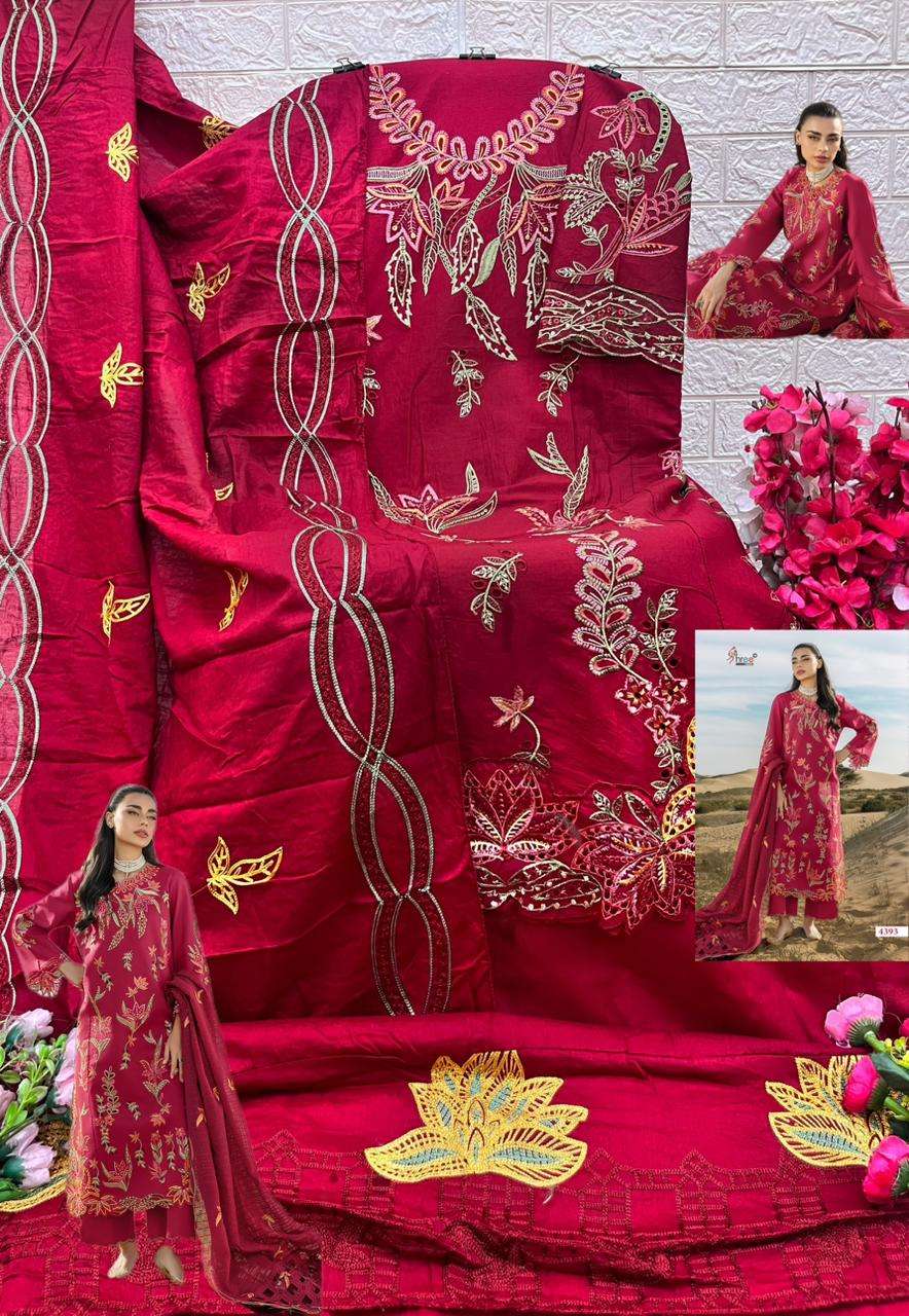 RANG RASIYA PREMIUM LAWN COLLECTION VOL - 05 OPEN PIC BY SHREE FABS 